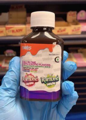 dranks ramune lychee x ramune melon